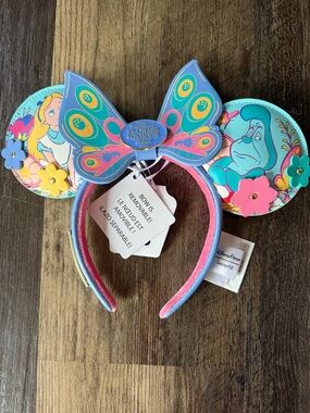 Disney 2026 Epcot International Flower Loungefly Alice in Wonderland Ears